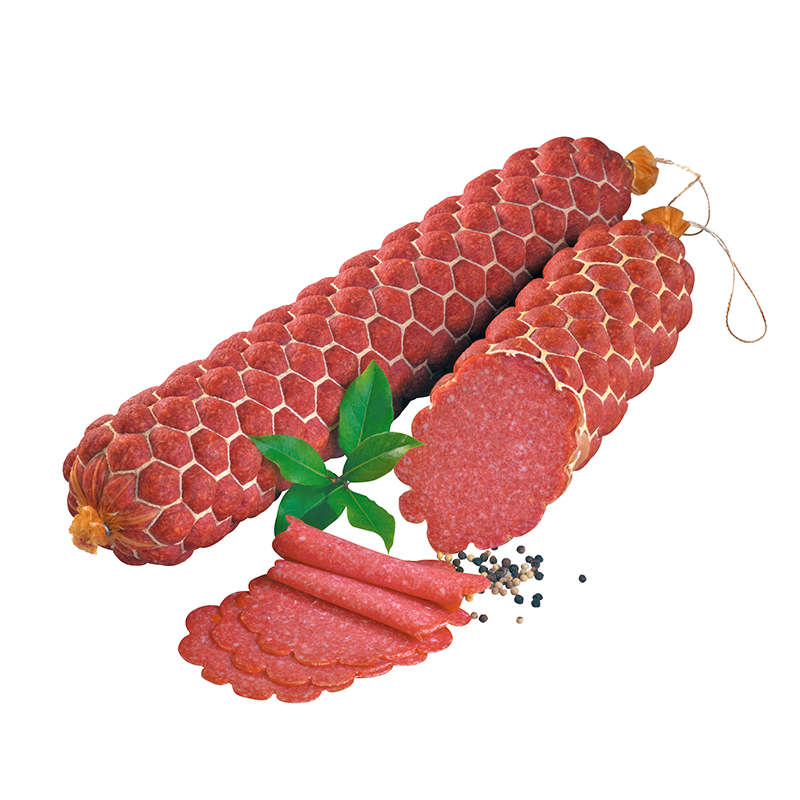 Noppensalami Edelsalami im Wabendarm