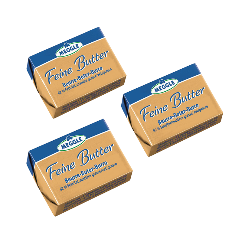 Feine Butter Portionen